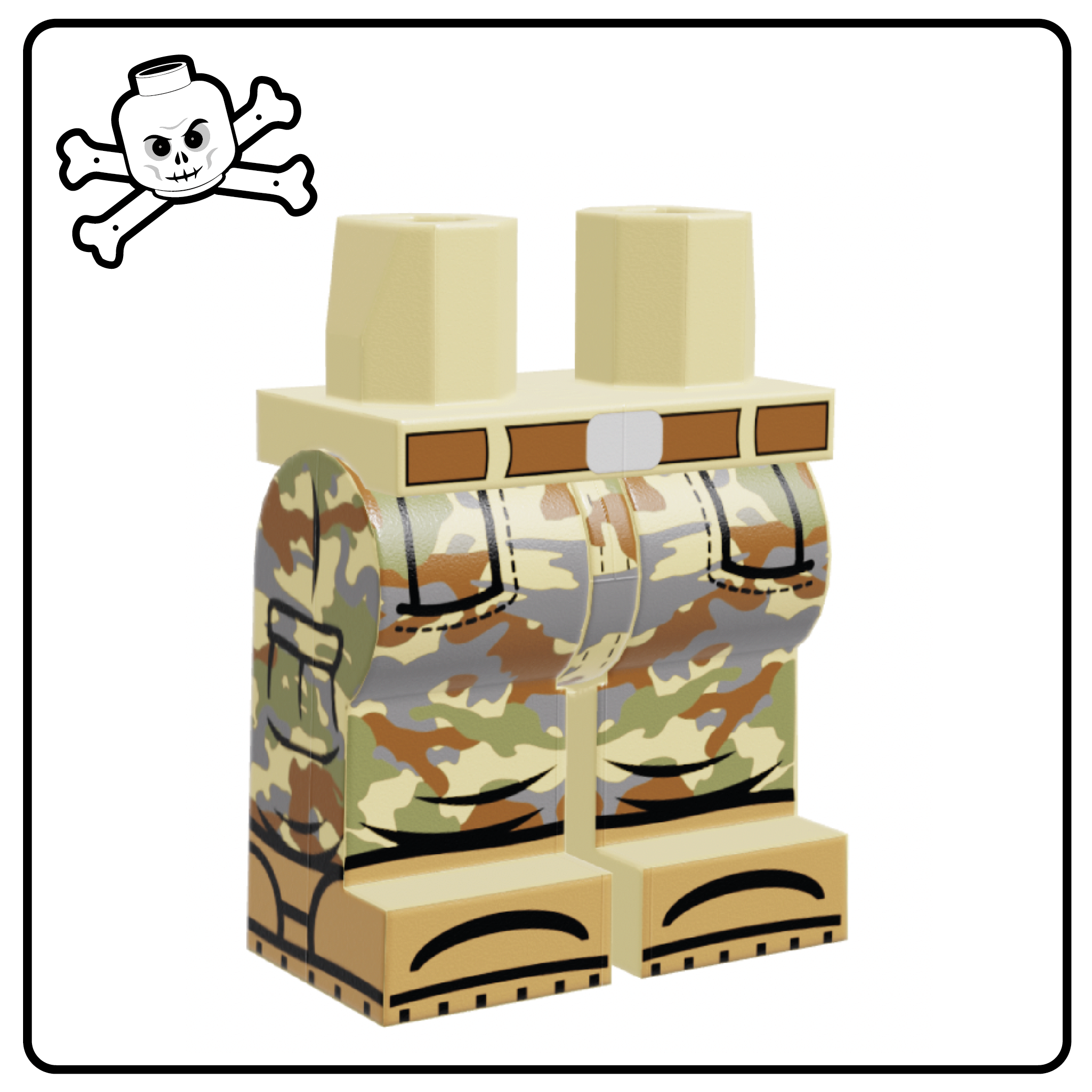 Combat Pant Camouflage V2 Tan